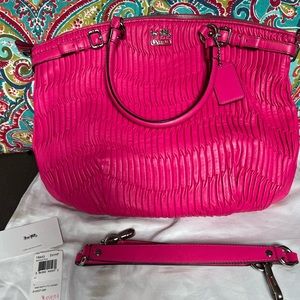 Coach Pink Shoulder Bag